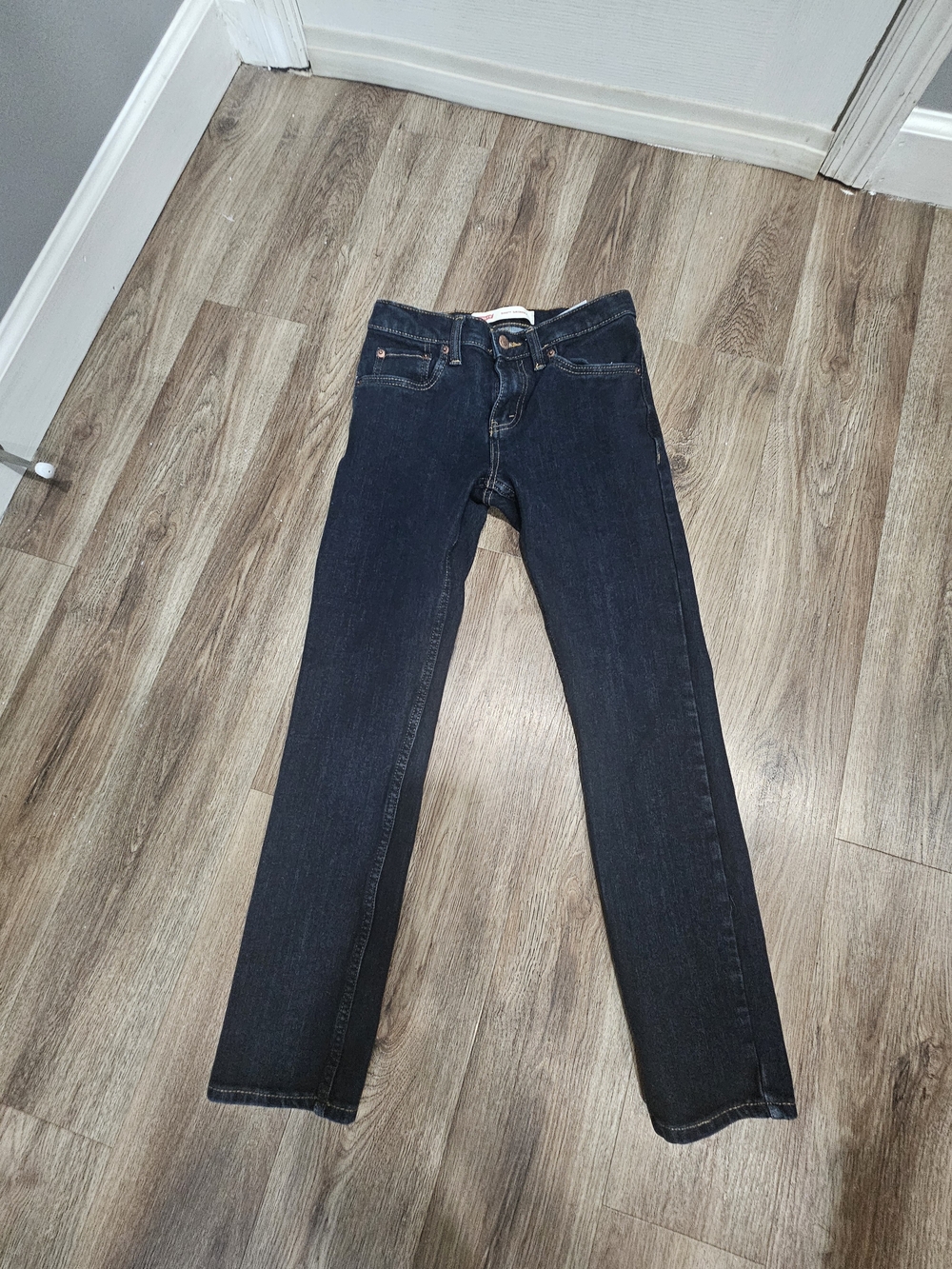 Levi's Kids Dark Indigo Straight-Leg Jeans